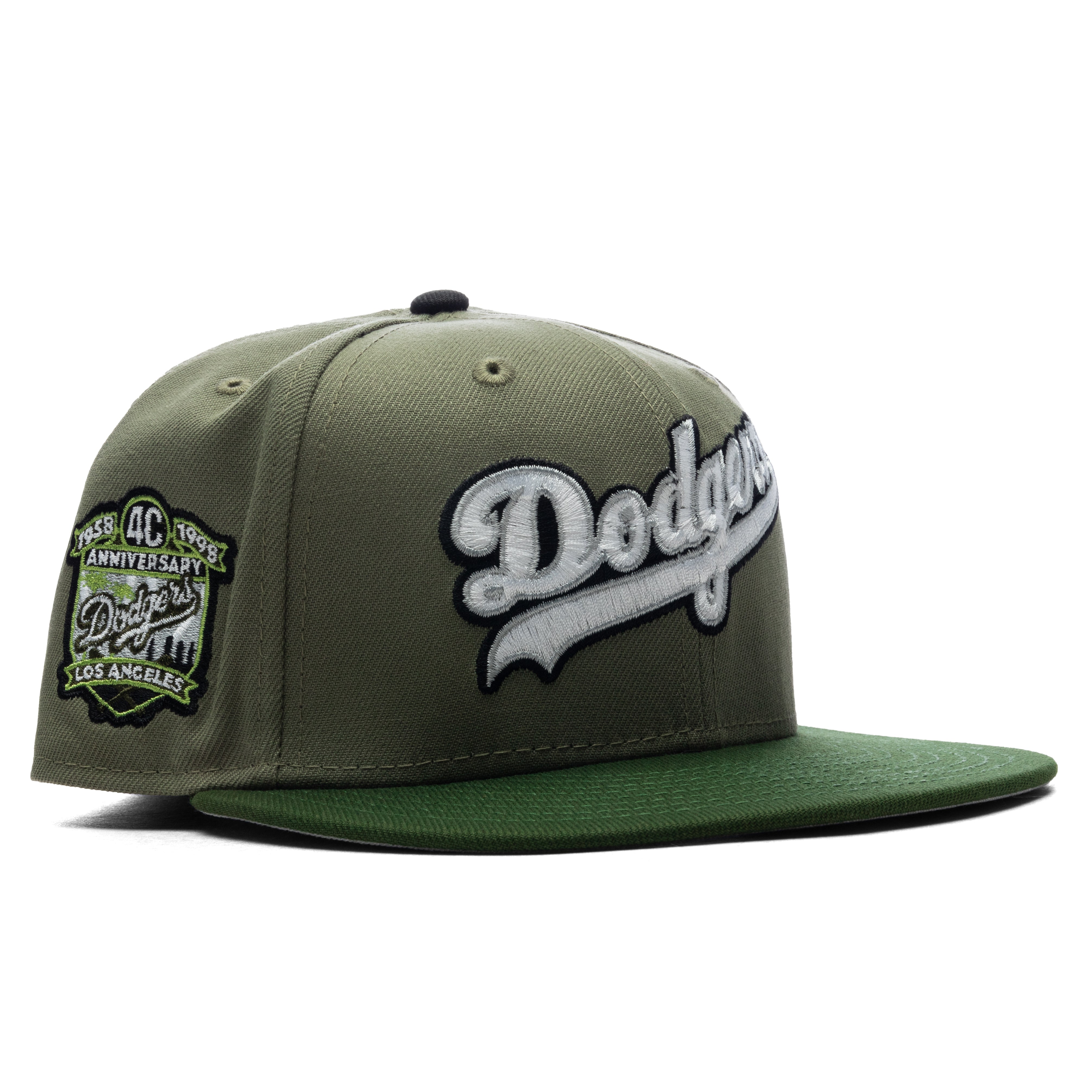 FEATURE x New Era 59FIFTY Fitted LA Dodgers Cooperstown - Green