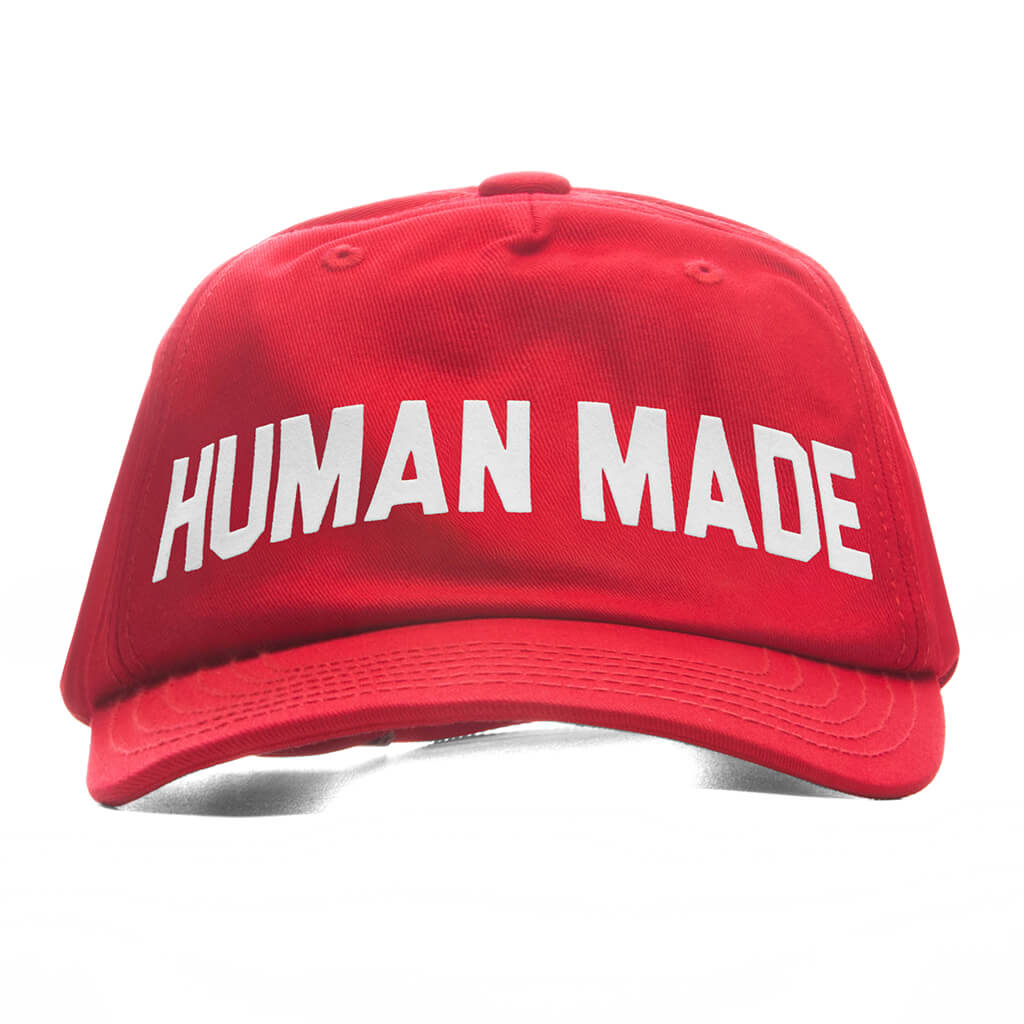5 Panel Twill Cap - Red – Feature