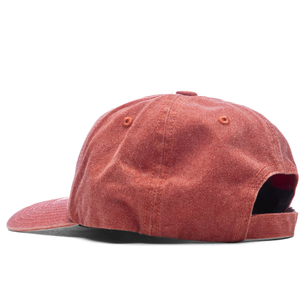 6 Panel Twill Cap #1 - Orange – Feature