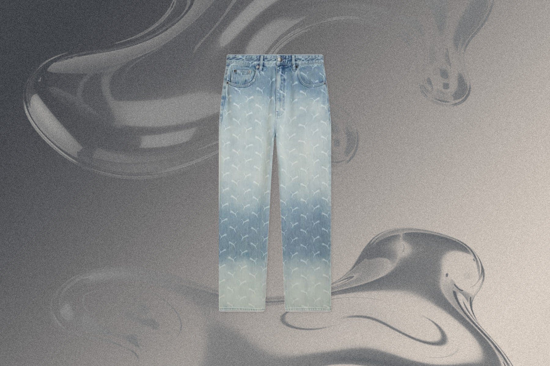 Puma x A$AP Rocky Laser Monogram Denim - Faded Denim – Feature