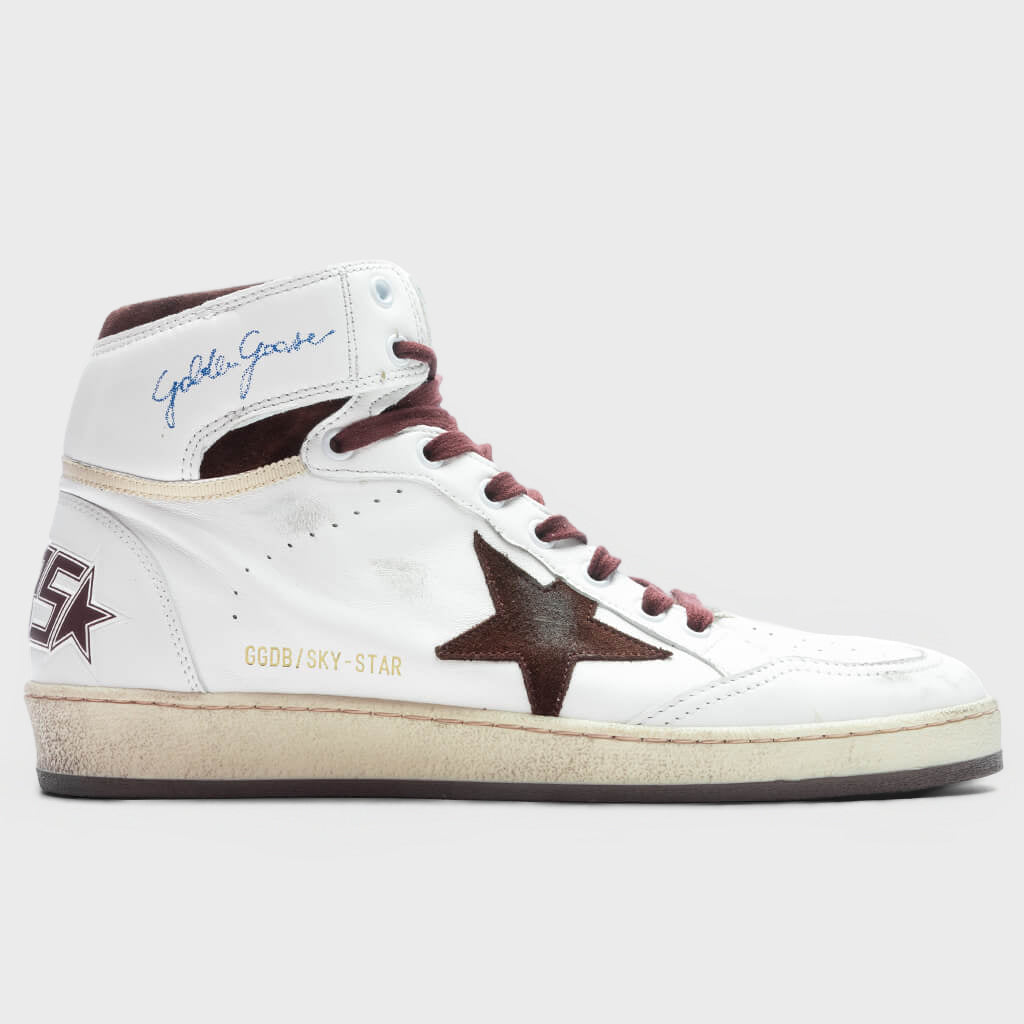 Sky-Star - White/Beige/Chocolate Brown