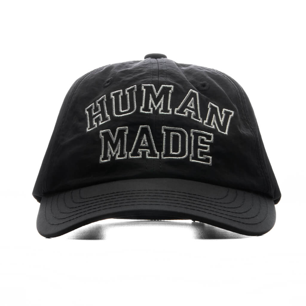 6 Panel Nylon Cap - Black – Feature