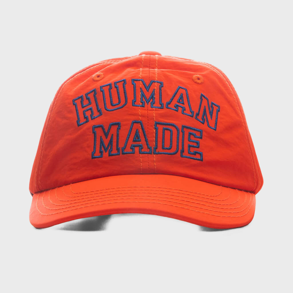 6 Panel Nylon Cap - Orange – Feature