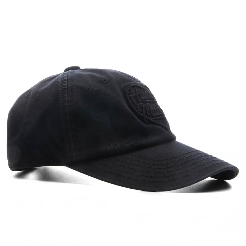 6 Panel Twill Cap #21 - Black – Feature