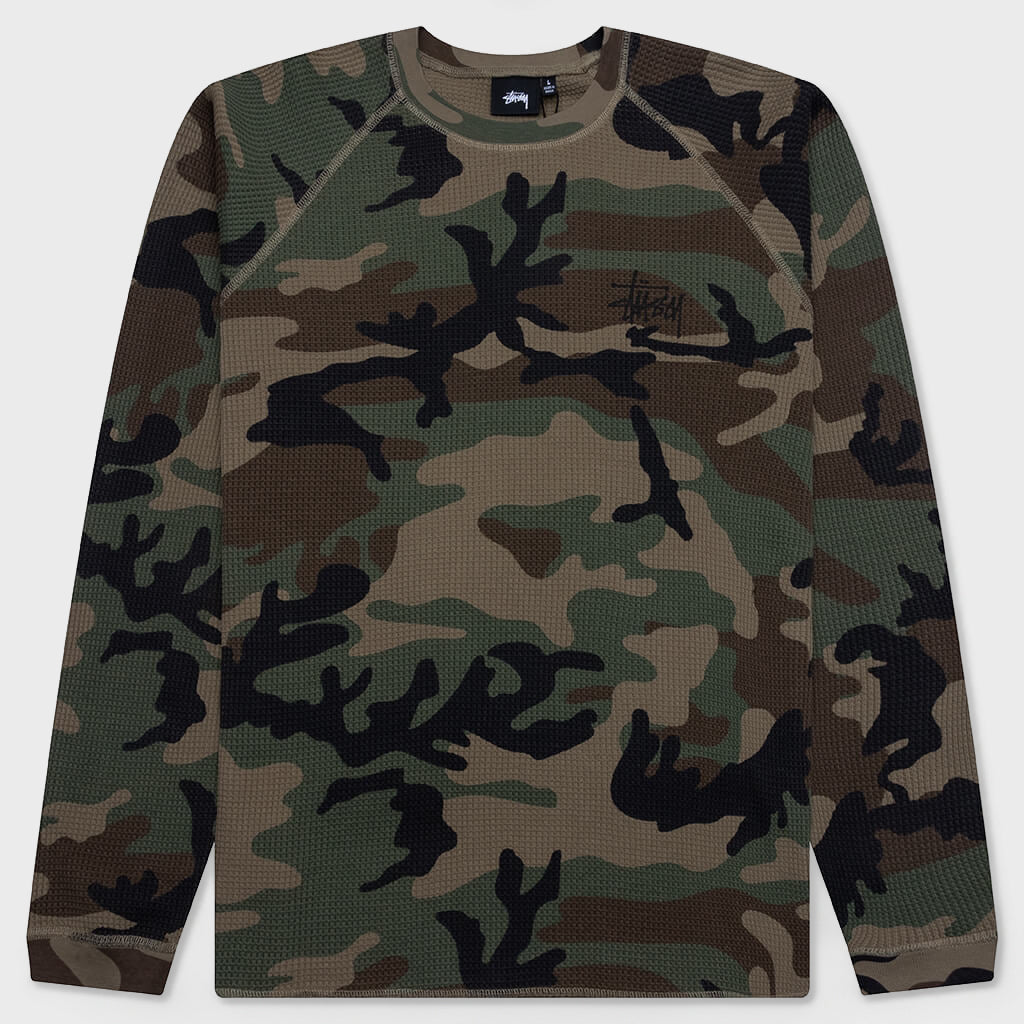 Raglan Thermal Basic Stock - Woodland Camo – Feature