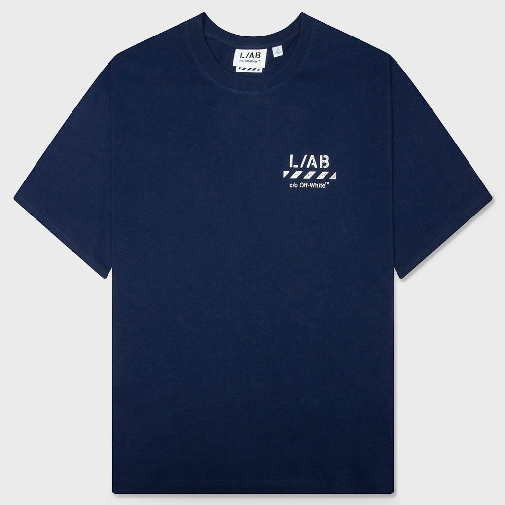 Core Diagonal S/S Tee - Black – Feature