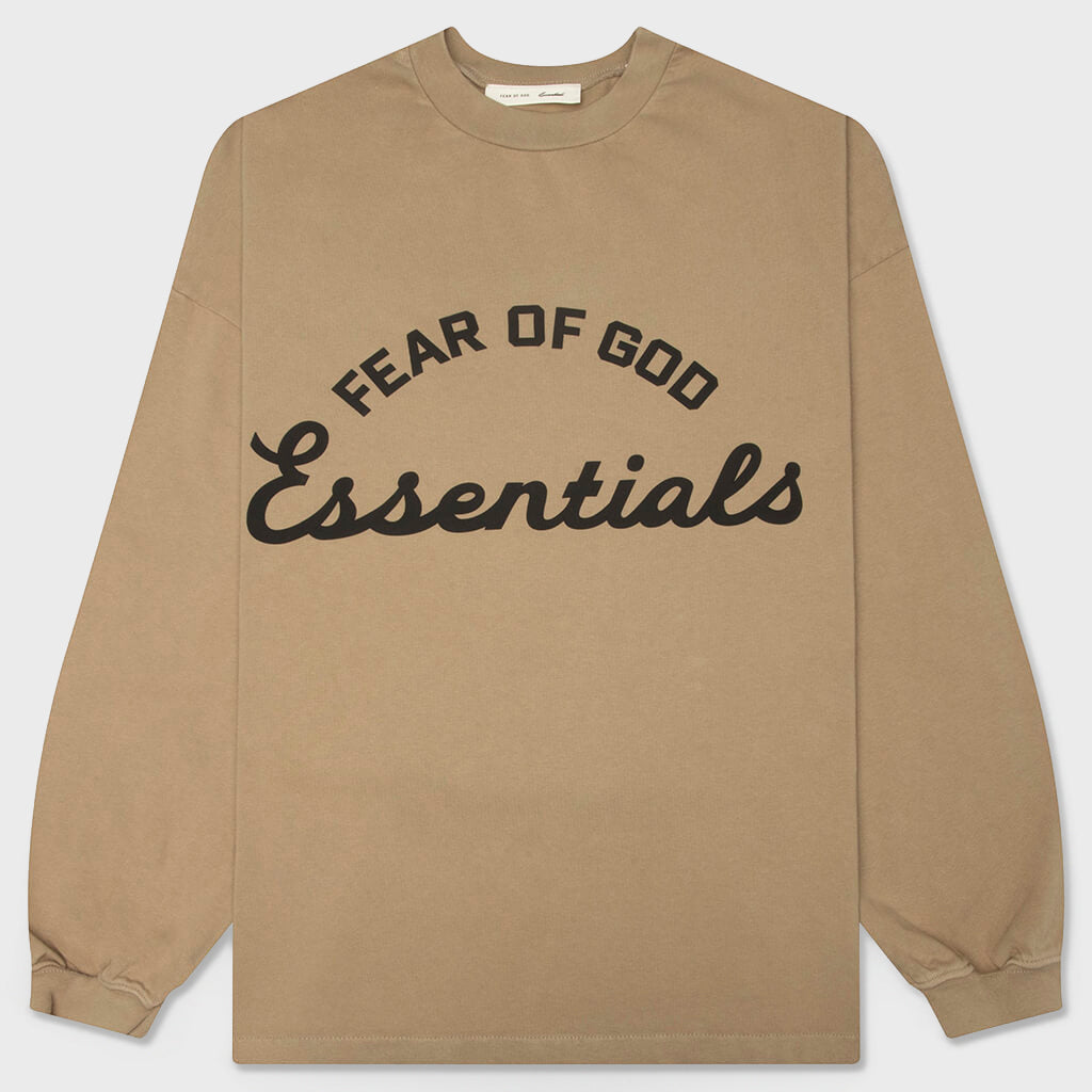 Training 90s Long Sleeve Tee - Faded Dune