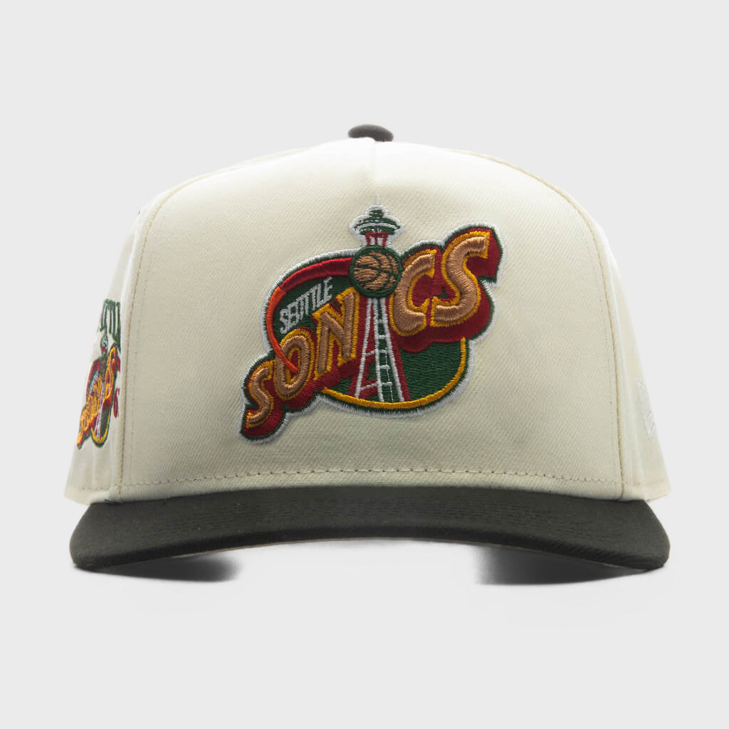 9FIFTY A-Frame Curve Hardwood Classics- Seattle SuperSonics