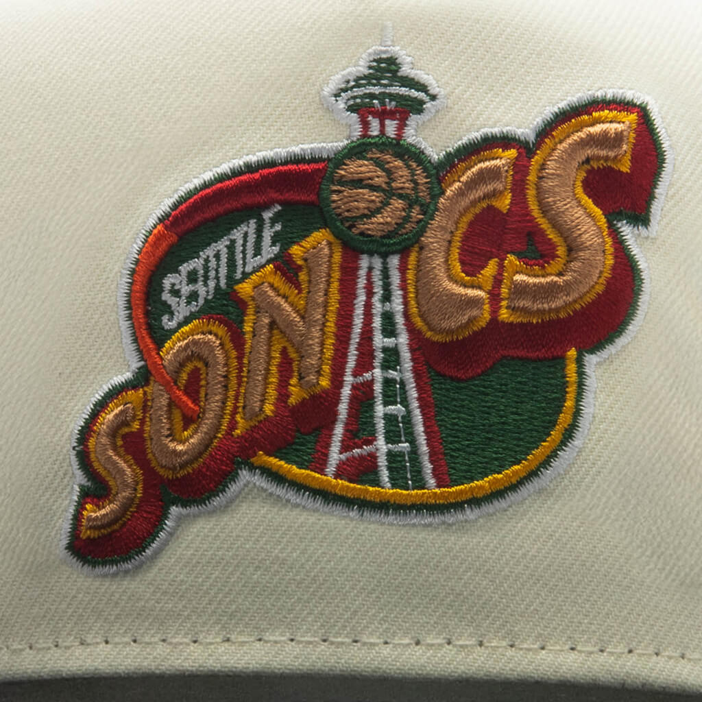 9FIFTY A-Frame Curve Hardwood Classics- Seattle SuperSonics