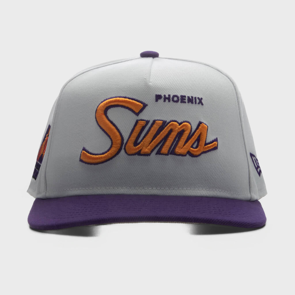 9FIFTY A-Frame Curved Hardwood Classics Script Snapback - Phoenix Suns