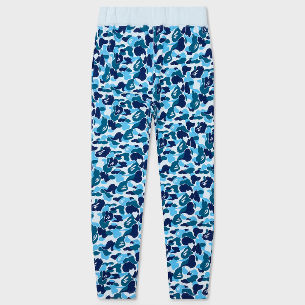 Abc Camo Sweat Pants - Blue
