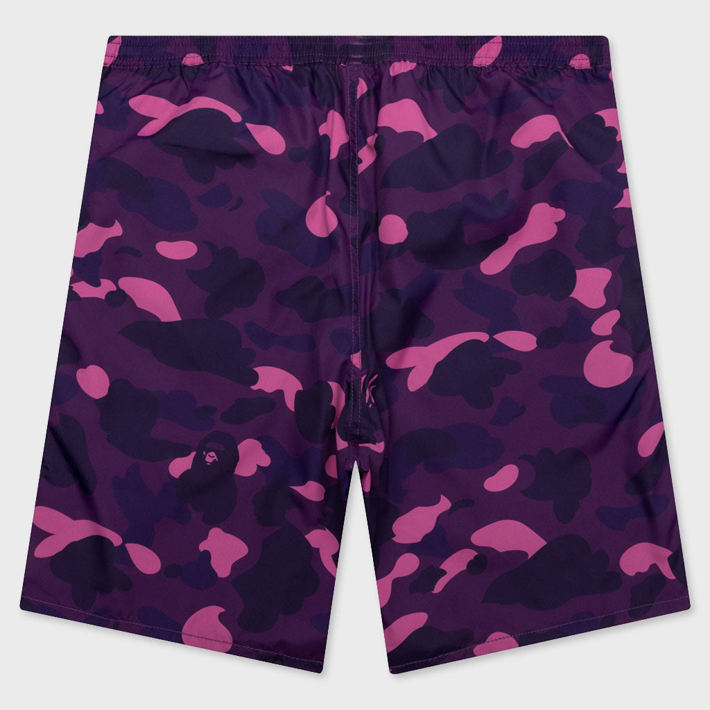 Color Camo Shark Reversible Shorts - Purple – Feature