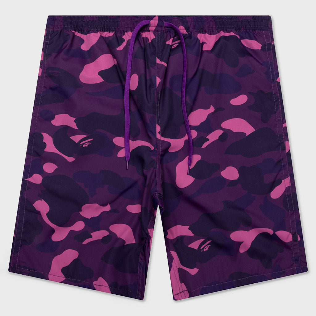 Color Camo Shark Reversible Shorts - Purple – Feature