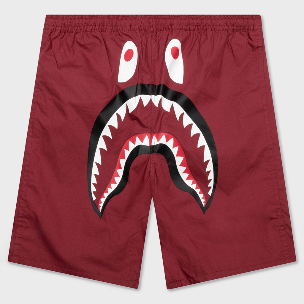Color Camo Shark Reversible Shorts - Red – Feature