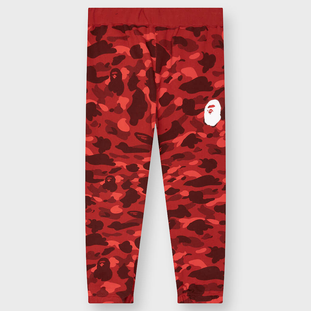 パンツ 841 BAPE Denim Pants Red Camo Wide M Color Camo Wide Fit Sweat Pants - Red – Feature