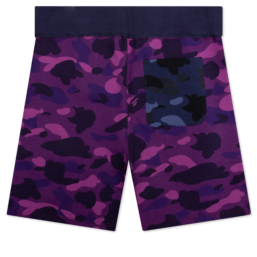 Crazy Camo Shark Sweat Shorts - Red – Feature