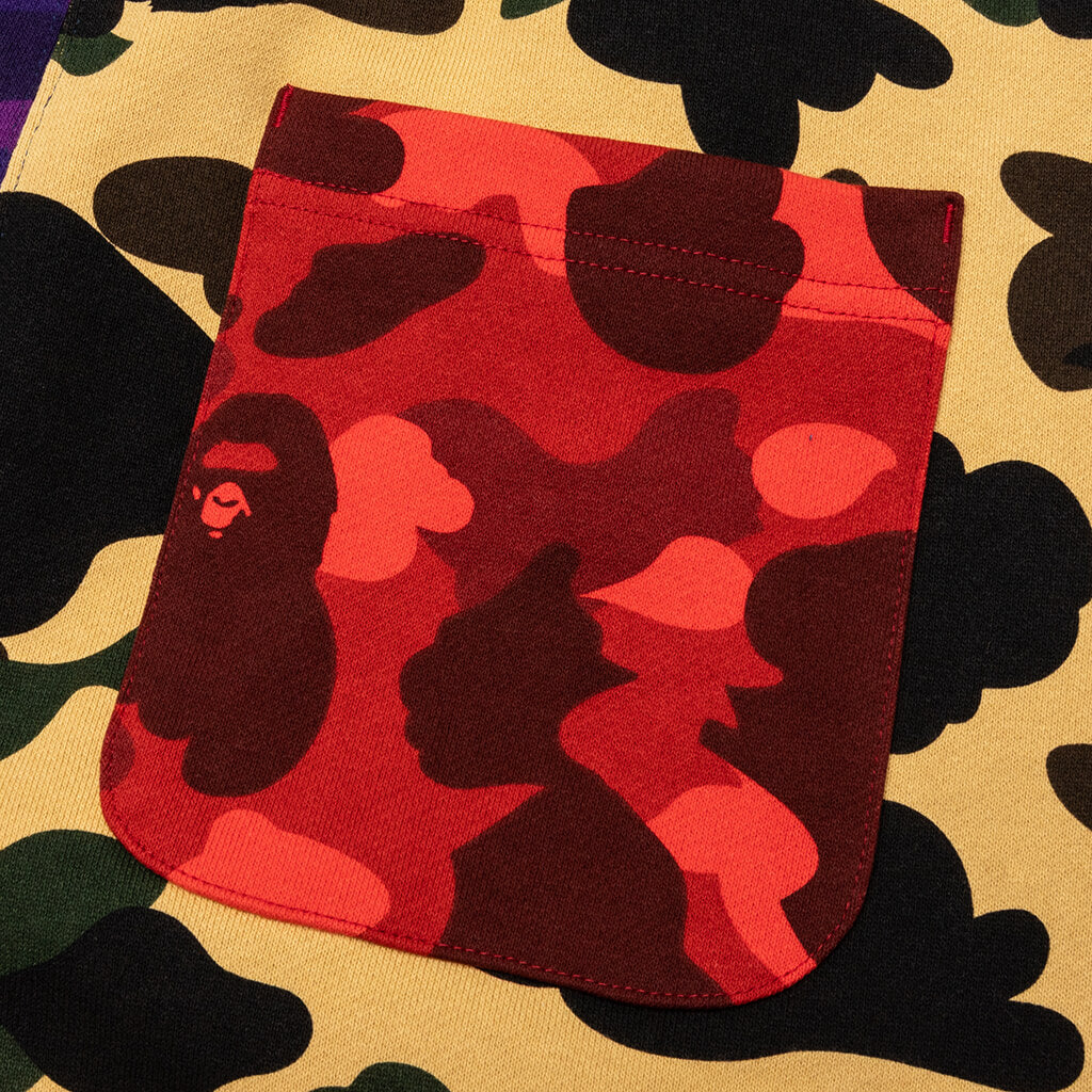 Mix Camo Crazy Sweat Shorts - Multi – Feature