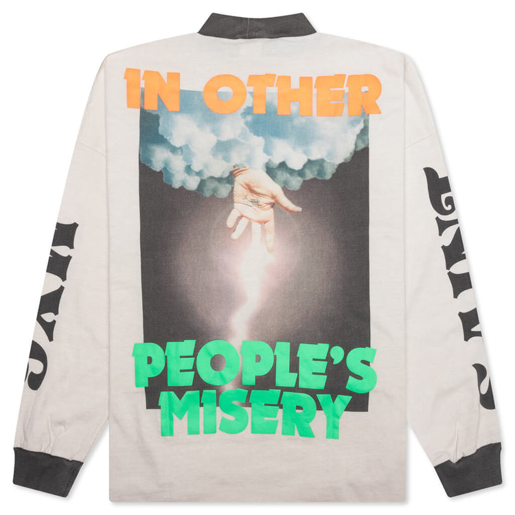 A Cheap Holiday L/S Tee - White – Feature