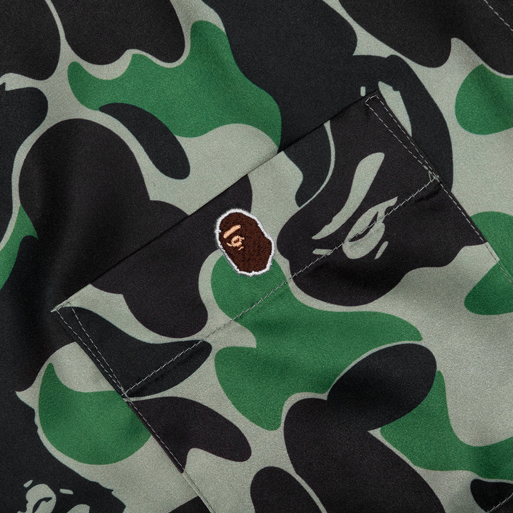 ABC Camo Open Collar S/S Shirt - Green – Feature