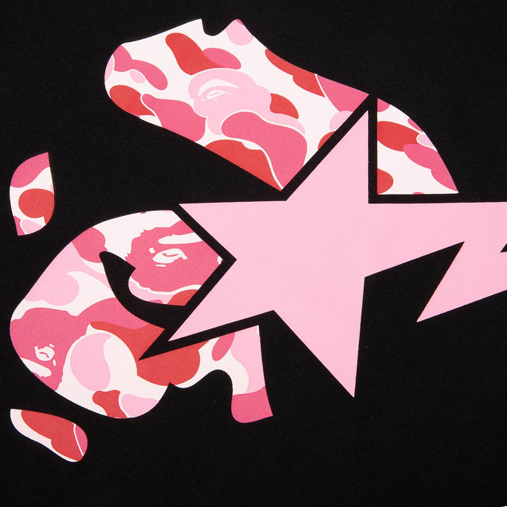 ABC Camo Ape Face STA Tee - Black/Pink – Feature