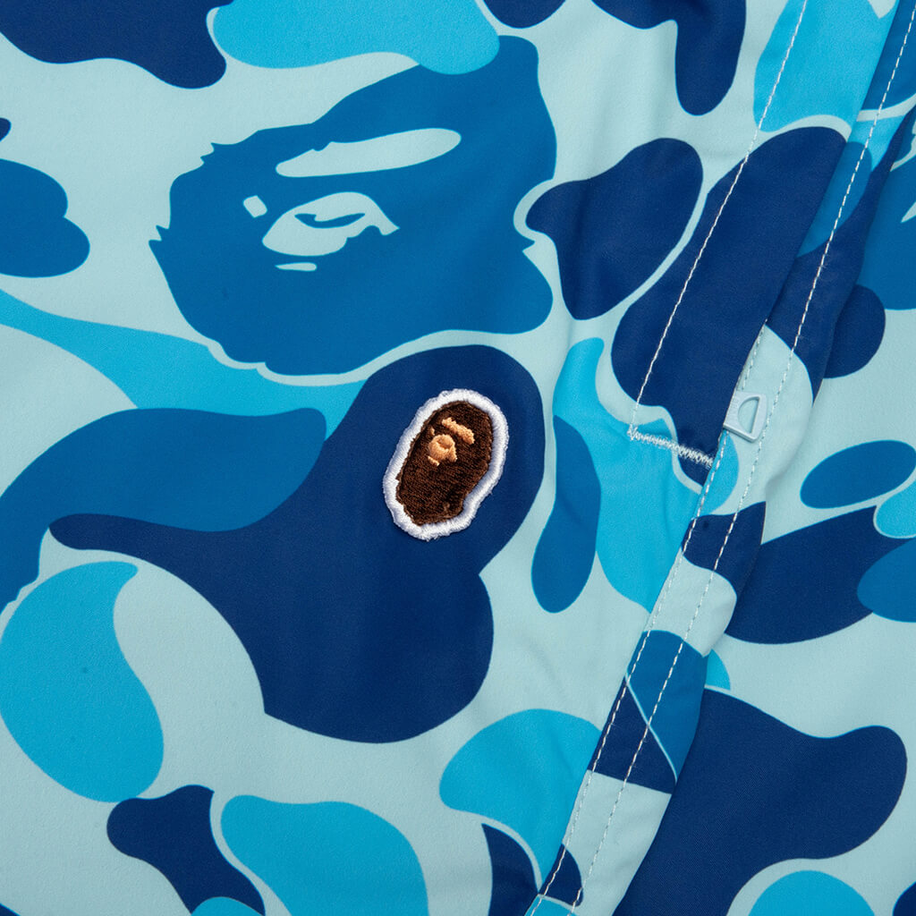 ABC Camo Ape Head One Point Beach Shorts - Blue – Feature