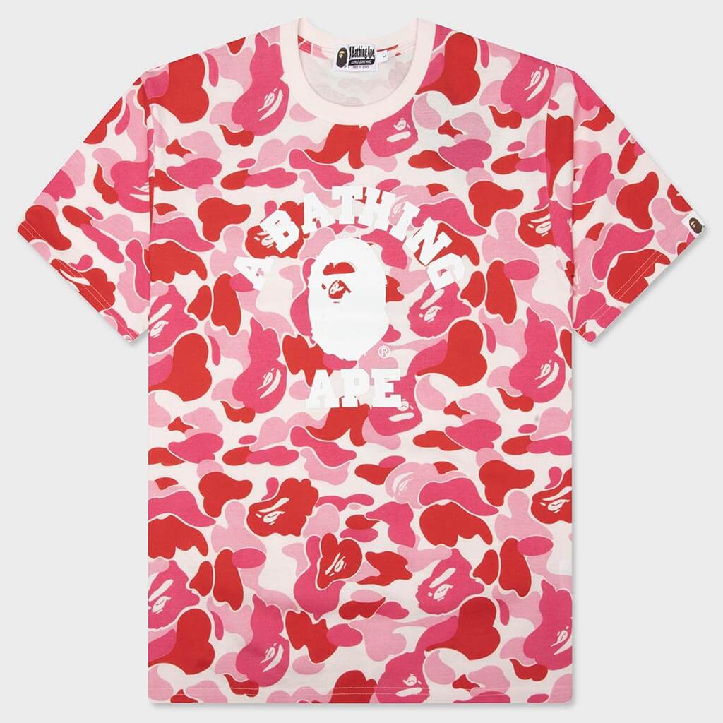 ABC Camo College Tee - Pink