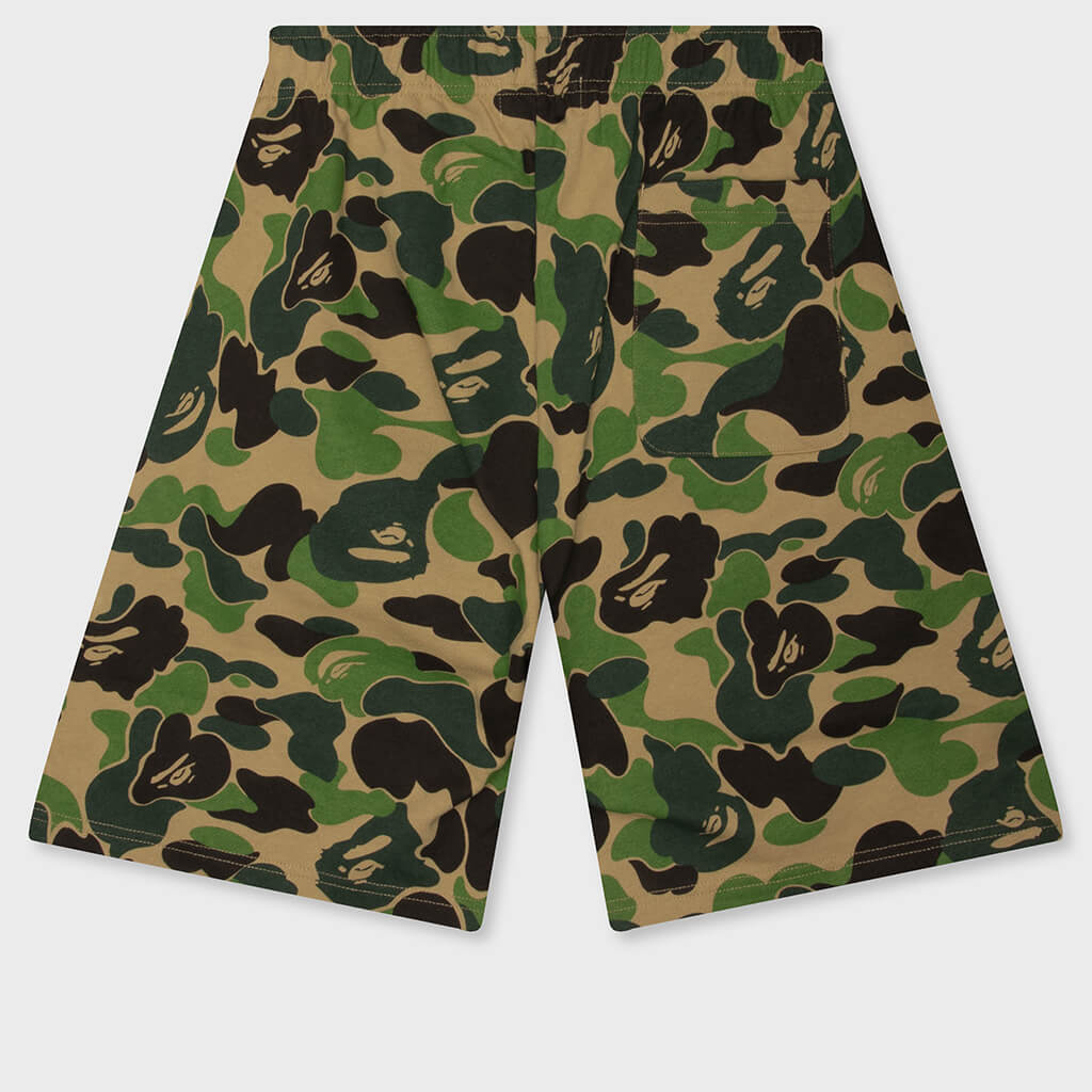 ABC Camo Shark Sweat Shorts - Green – Feature
