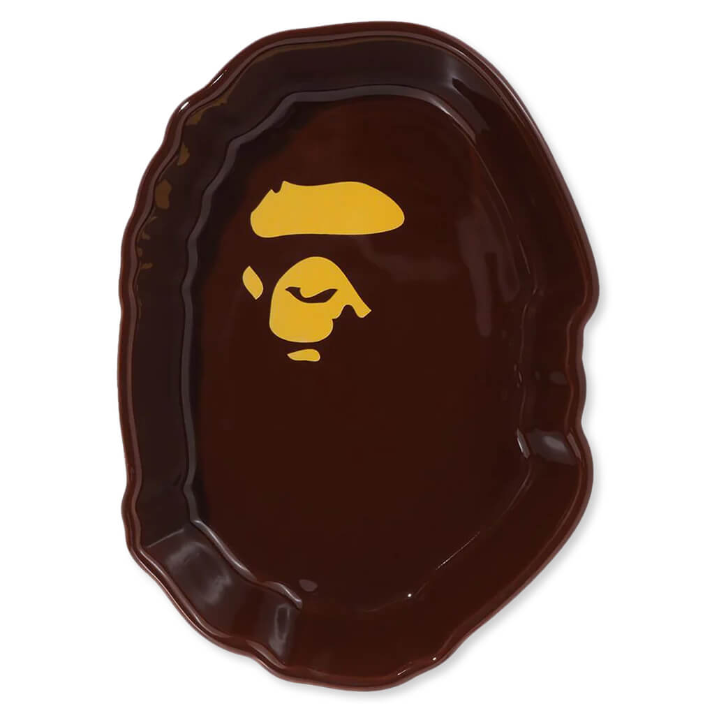 その他 A BATHING APE APE HEAD MULTI TRAY Ape Head Multi Tray - Brown – Feature