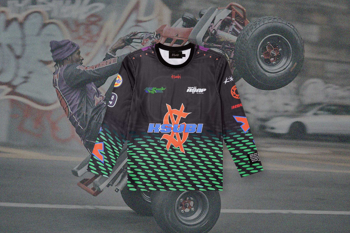Ksubi x ASAP TyY Moto Jersey - Black – Feature