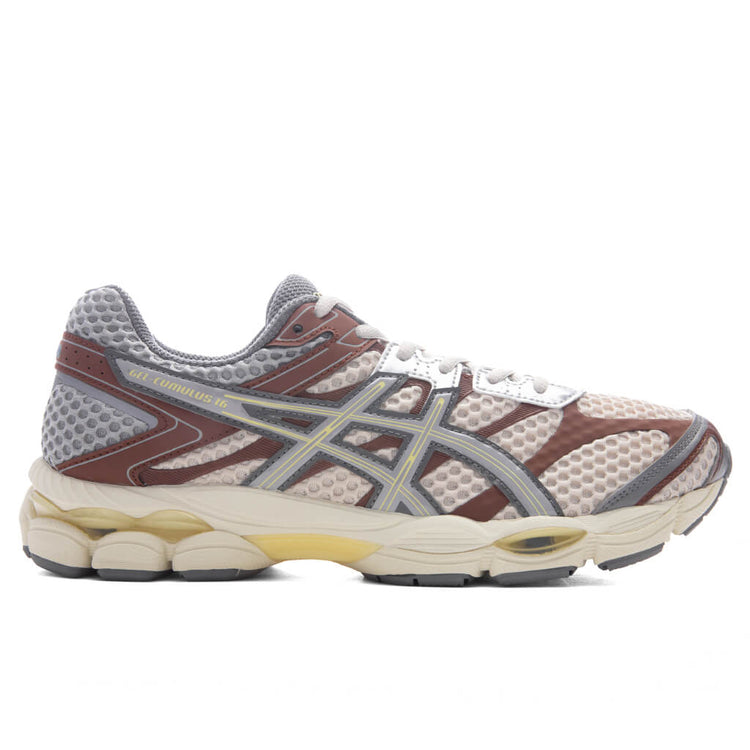 ASICS x emmi Gel-Cumulus 16 Beige/Grey – Feature