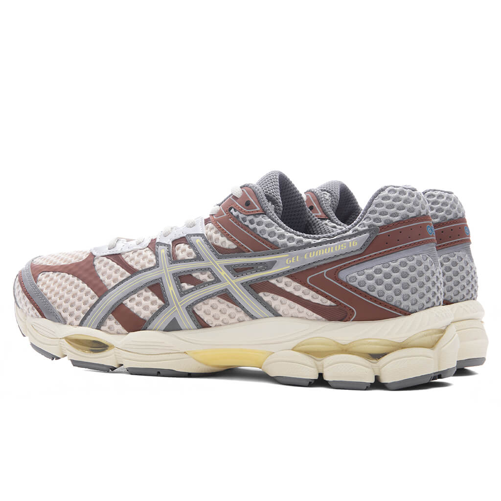 ASICS x emmi Gel-Cumulus 16 - Beige/Grey – Feature
