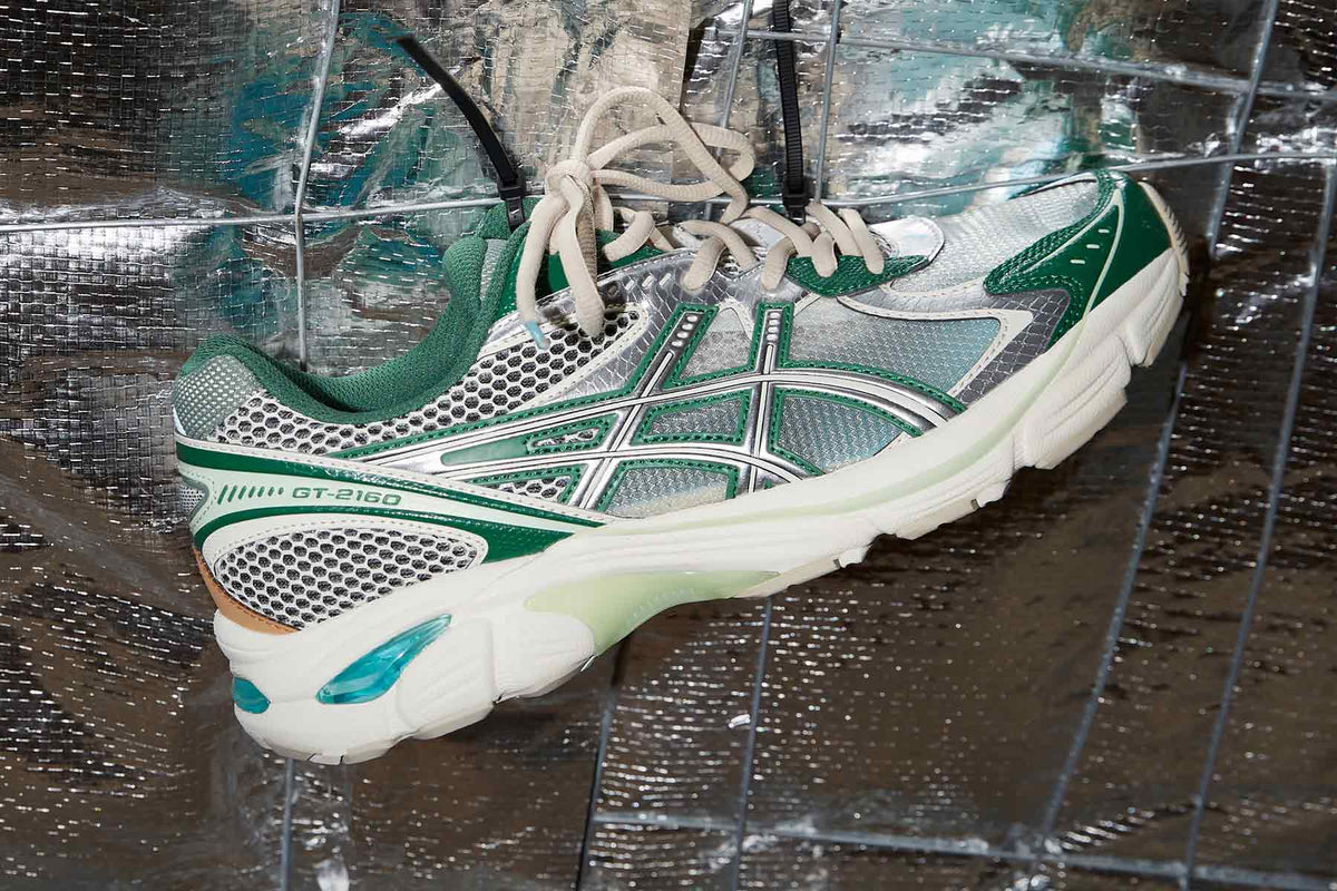Asics x Above The Clouds GT-2160 - Cream/Shamrock Green – Feature