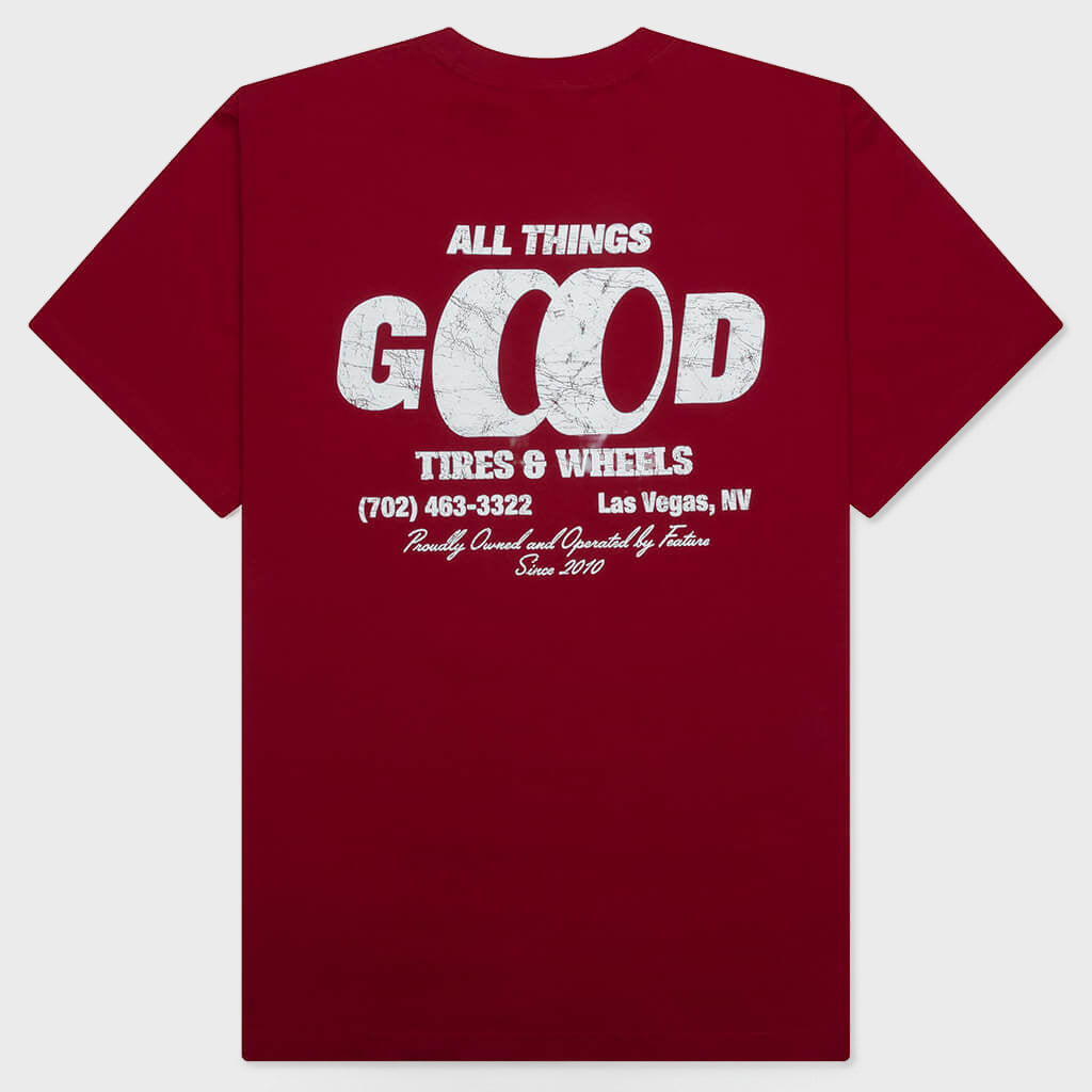 ATG Tires Tee - Red