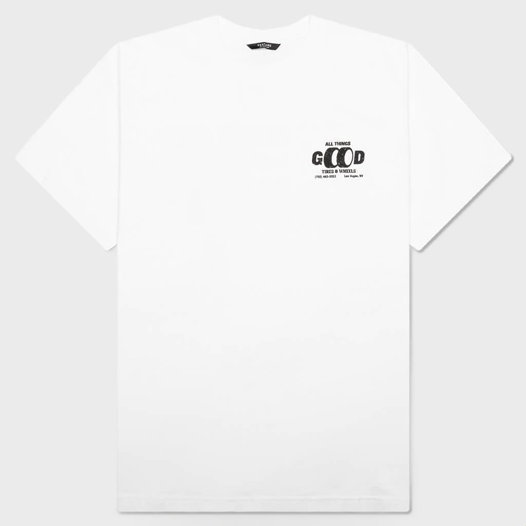 ATG Tires Tee - White