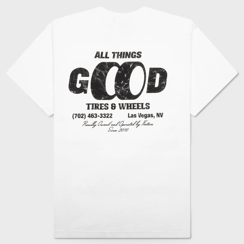 ATG Tires Tee - White