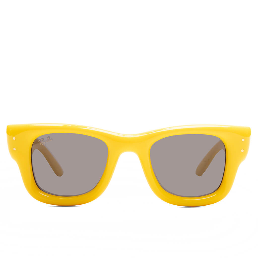 A$AP Rocky x Ray-Ban Wayfarer Puffer - Polished Yellow – Feature