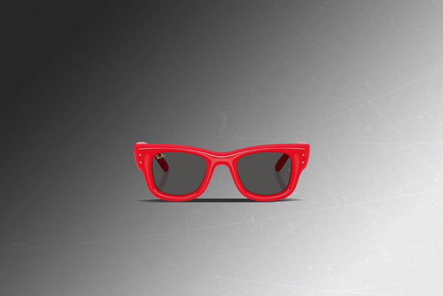 A$AP Rocky x Ray-Ban Wayfarer Puffer - Polished Red – Feature