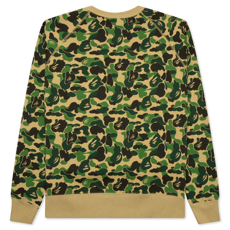 Abc Camo Crystal Stone Crewneck - Green – Feature