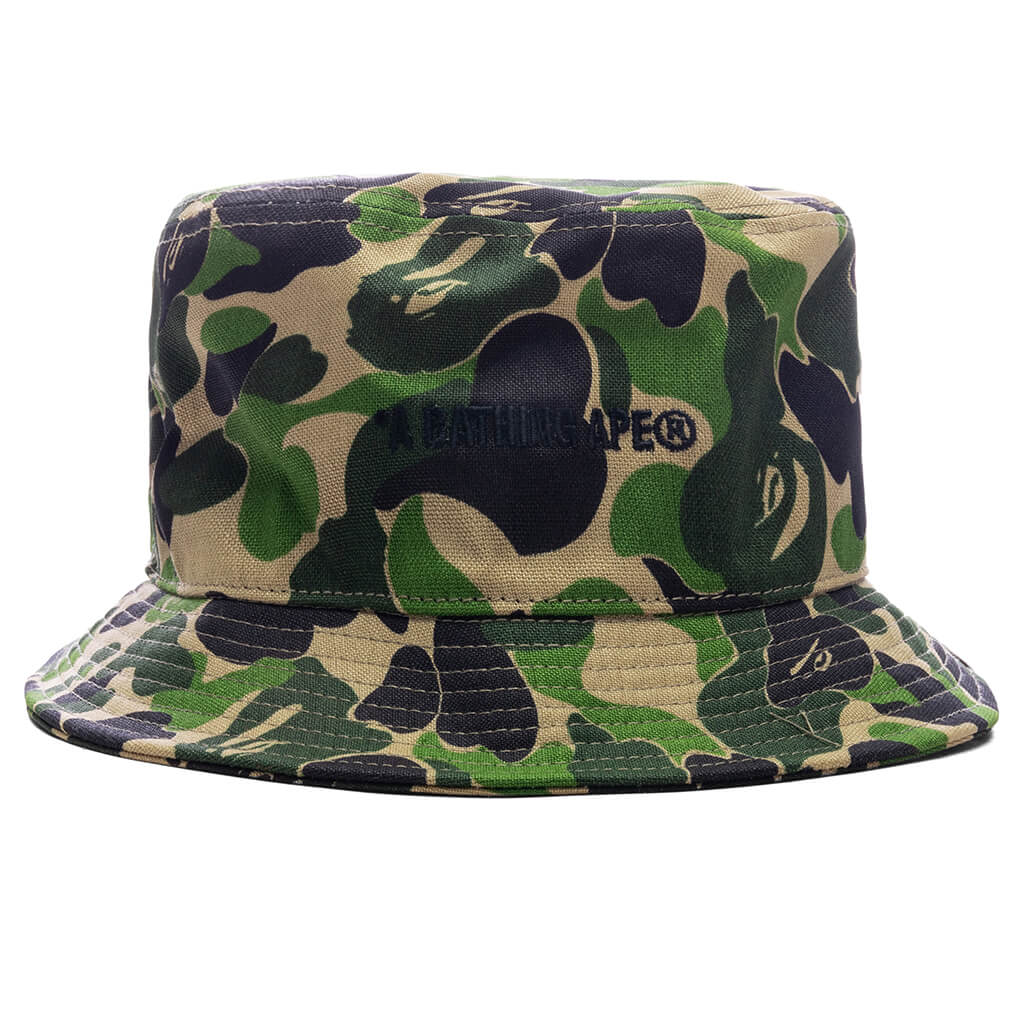 Abc Camo Logo Bucket Hat - Green – Feature