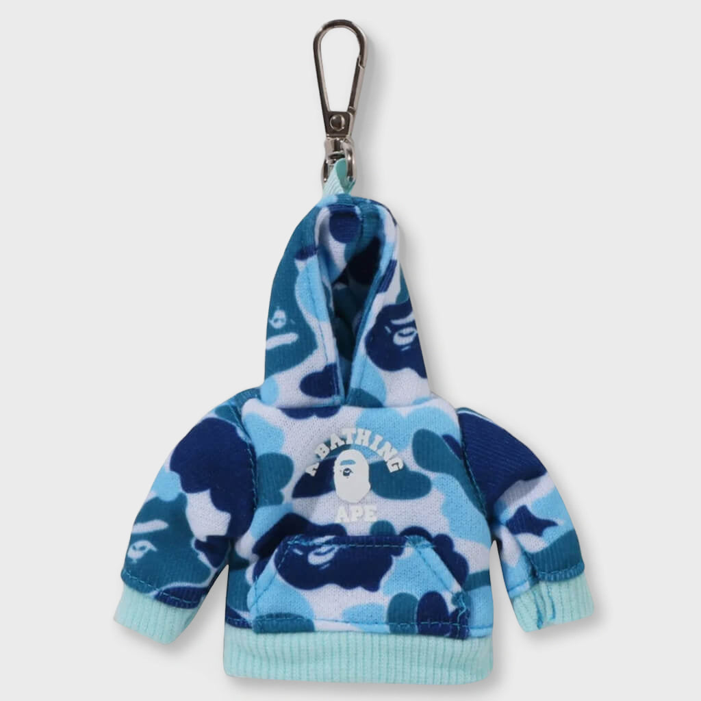 ABC Camo Pullover Hoodie Key Chain - Blue