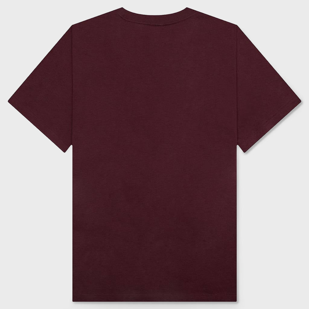 Academy Tee - Oxblood Red