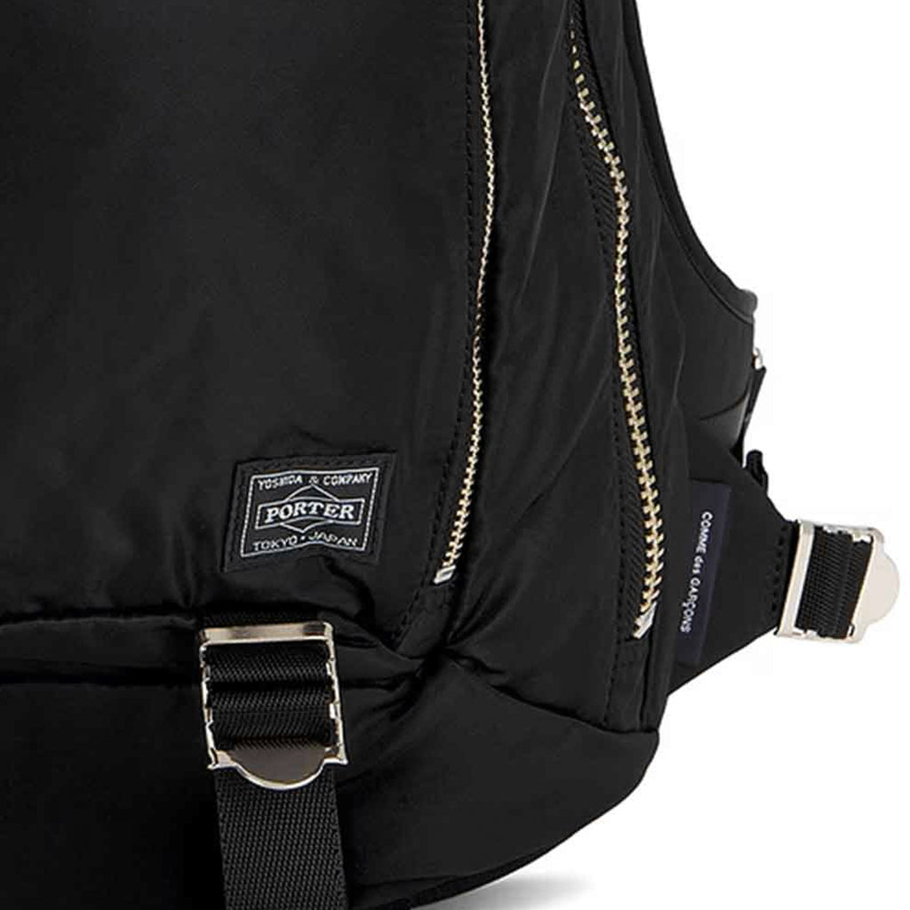 Porter Nylon Twill Shoulder Bag - Black – Feature