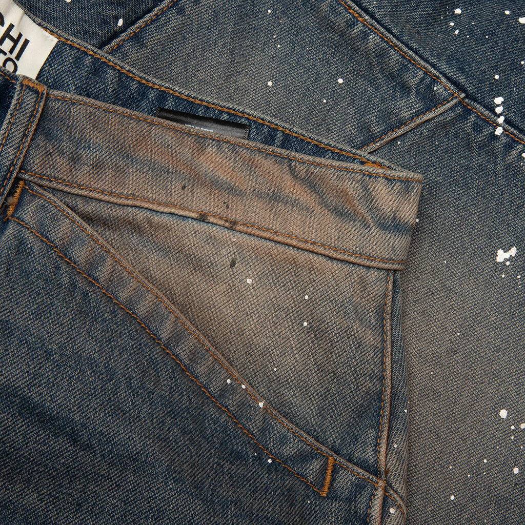 Acid Rain Short - Blue Denim – Feature