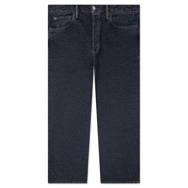Baggy Fit Jeans 1981M Monogram - Blue/Black – Feature