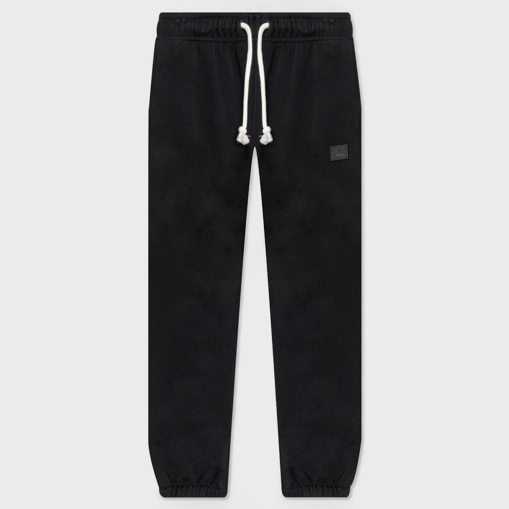 Kid's Cotton Sweatpants - Black