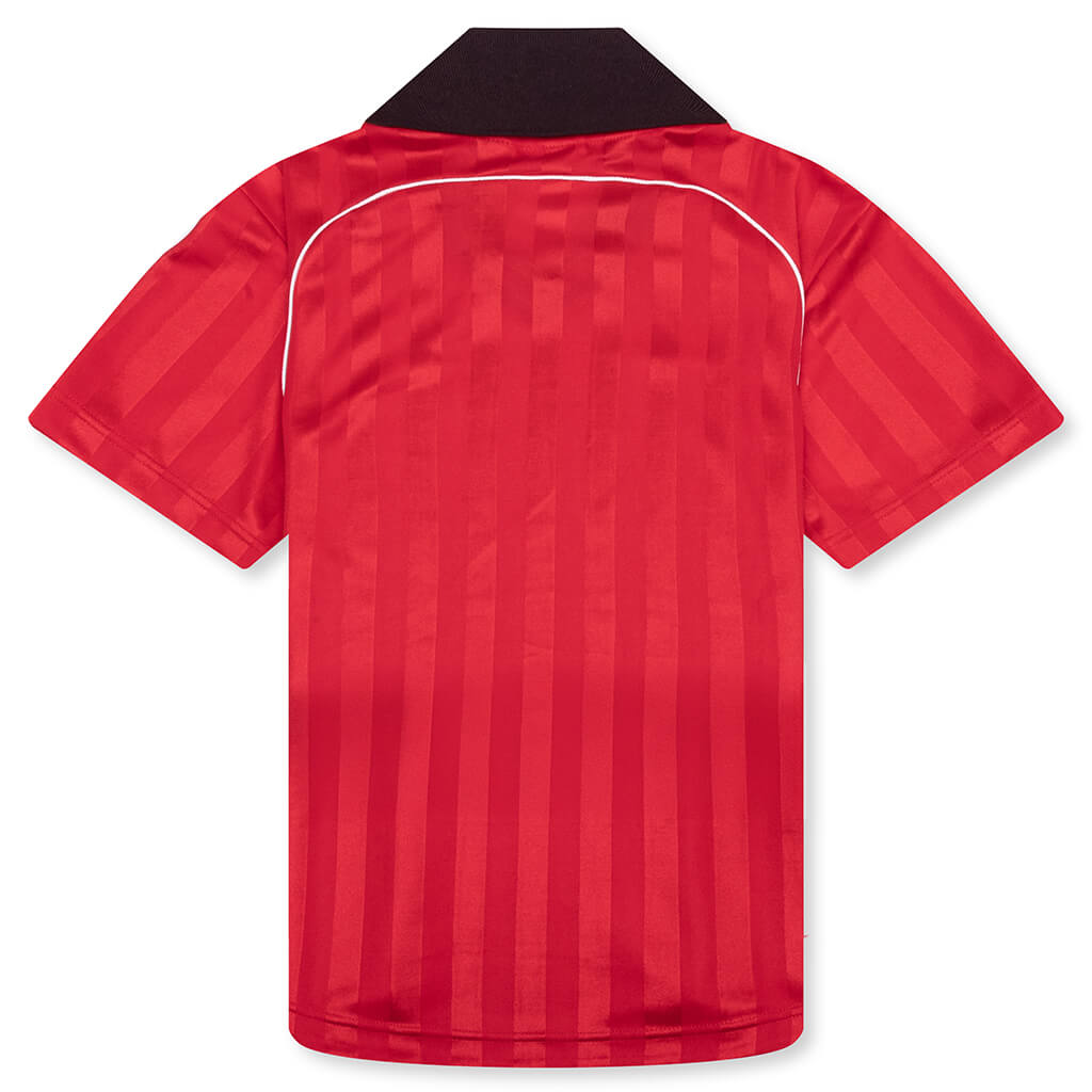 Adidas Originals x Wales Bonner Football Tee - Better Scarlet
