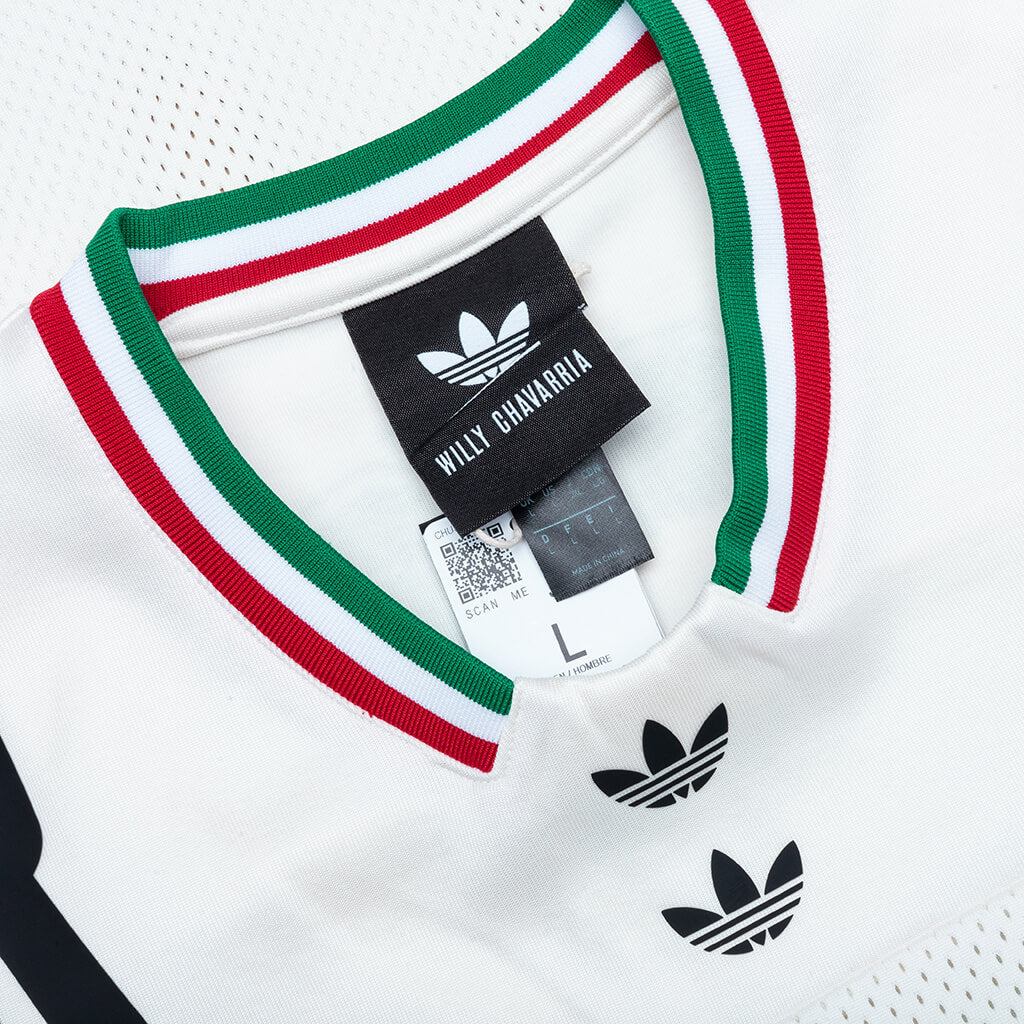 Adidas Originals x Willy Chavarria Basketball Jersey - Off Adidas Originals x Willy Chavarria Basketball Jersey - Off