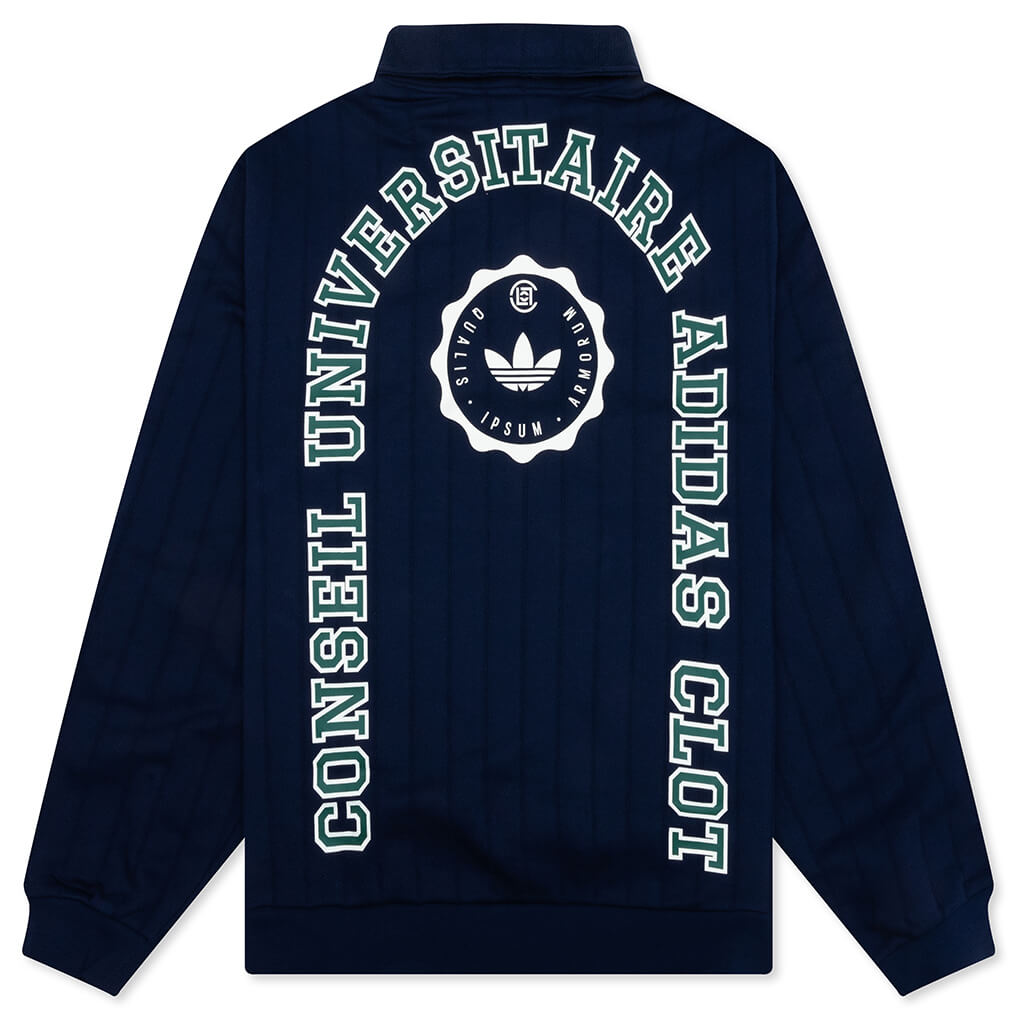 Adidas x CLOT by Edison Chen Quarter Zip - Night Indigo – Feature