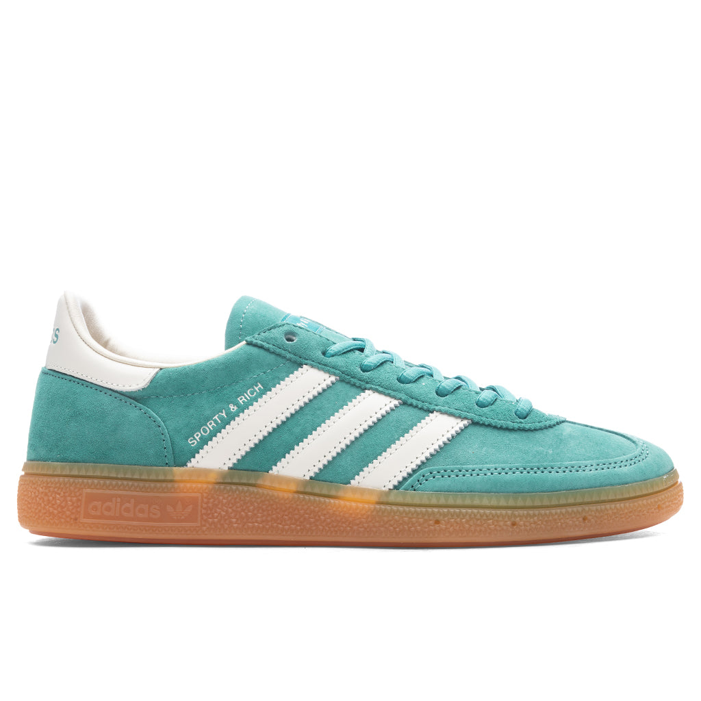 Adidas x Sporty & Rich Handball Spezial - Pantone/Core White/Gum – Feature