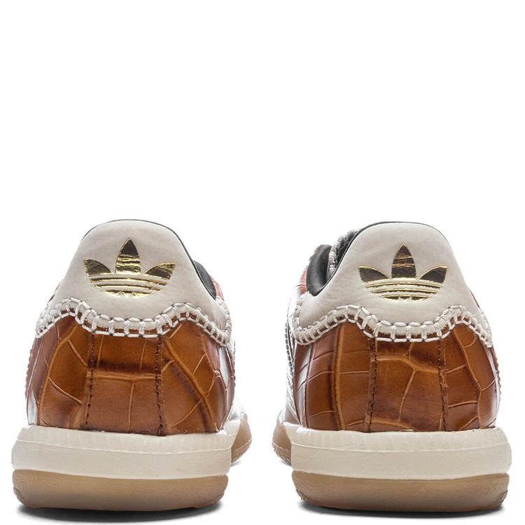 adidas gazelle silver green womens Adidas x Wales Bonner Samba Metallic